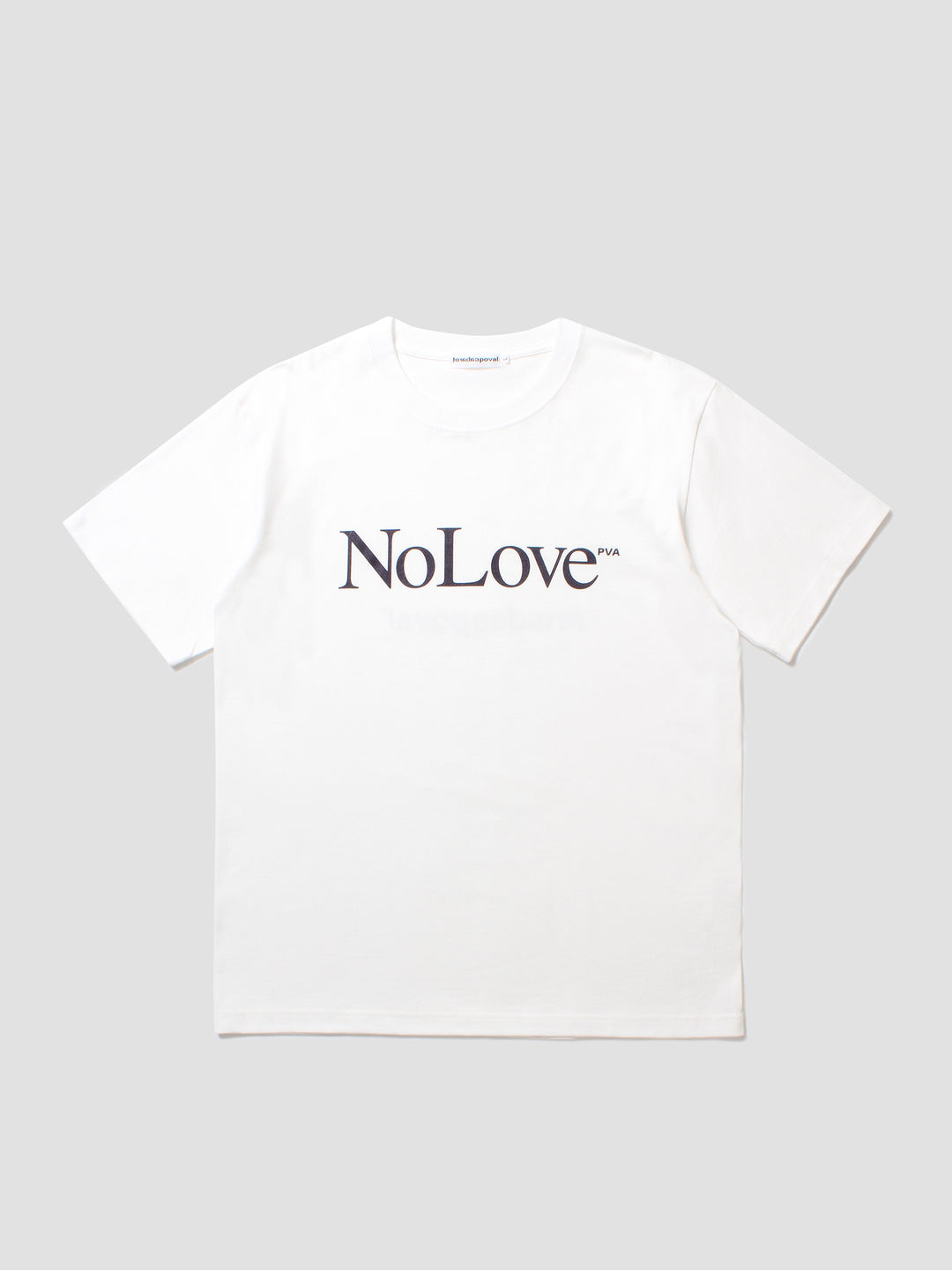 No Love Tee - White