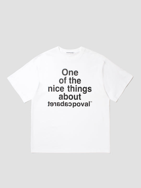 Nice Things Tee - White