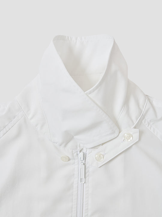 Harrington Shirt Jacket - am Exclusive - White